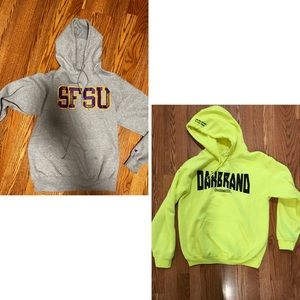 San Francisco State and Oakland hoody bundle